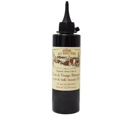 Crème de viniagre balsamique que jus de truffe brumale 3.1%