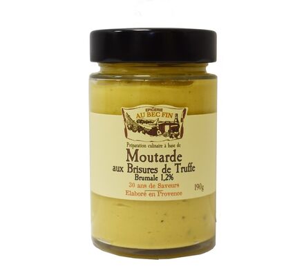 Moutarde aux brisures de truffe brumale 1.2%